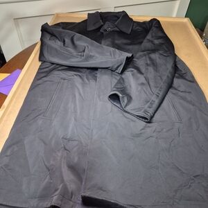 Ermenegildo Zegna Dark Blue/Black Reversable Trench Coat
